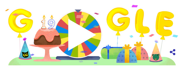 Google Birthday Surprise Spinner !