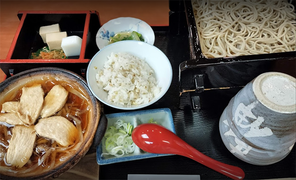 鳥かく鳥南蛮蕎麦