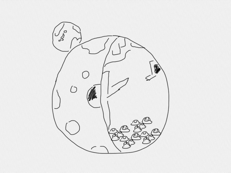 月が宇宙船である理由